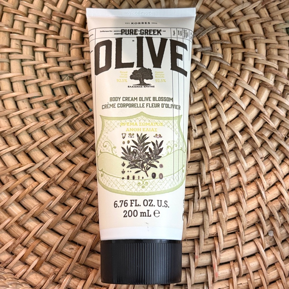 Korres Pure Greek Olive Body Cream - Olive Blossom 200ml 6.76fl oz